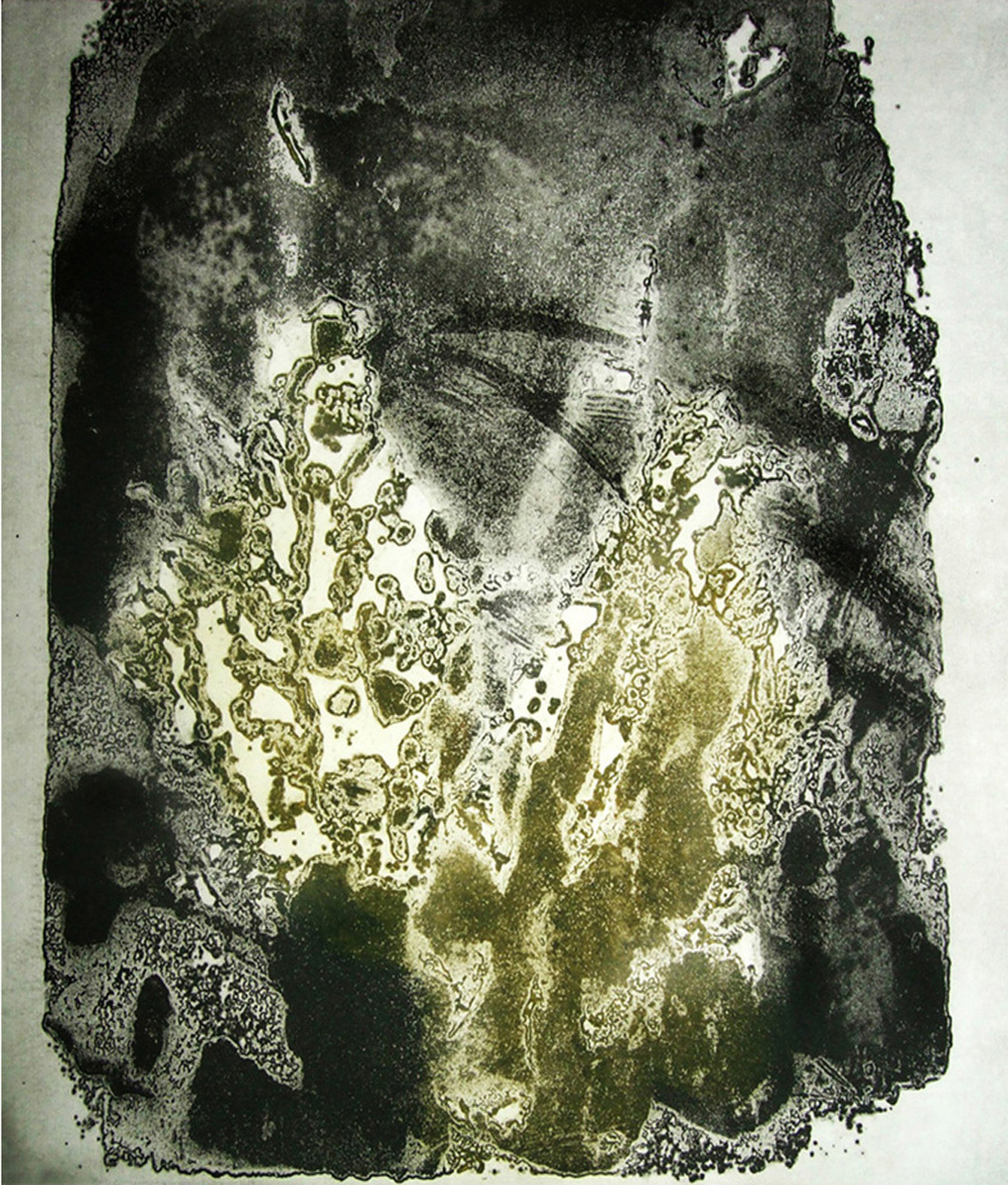 Angel Wings, etching